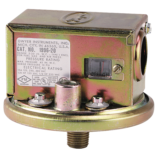 1996系列 氣壓差壓開關