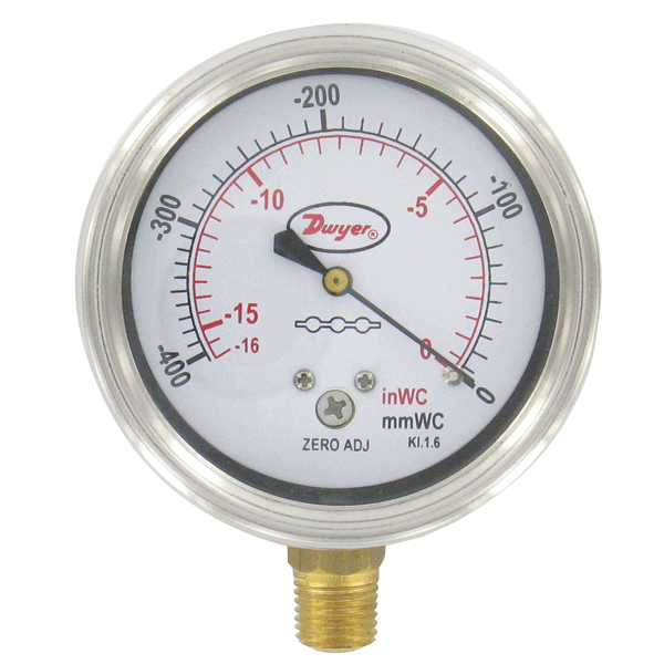 SGX/SGF系列 不鏽鋼低壓壓力錶