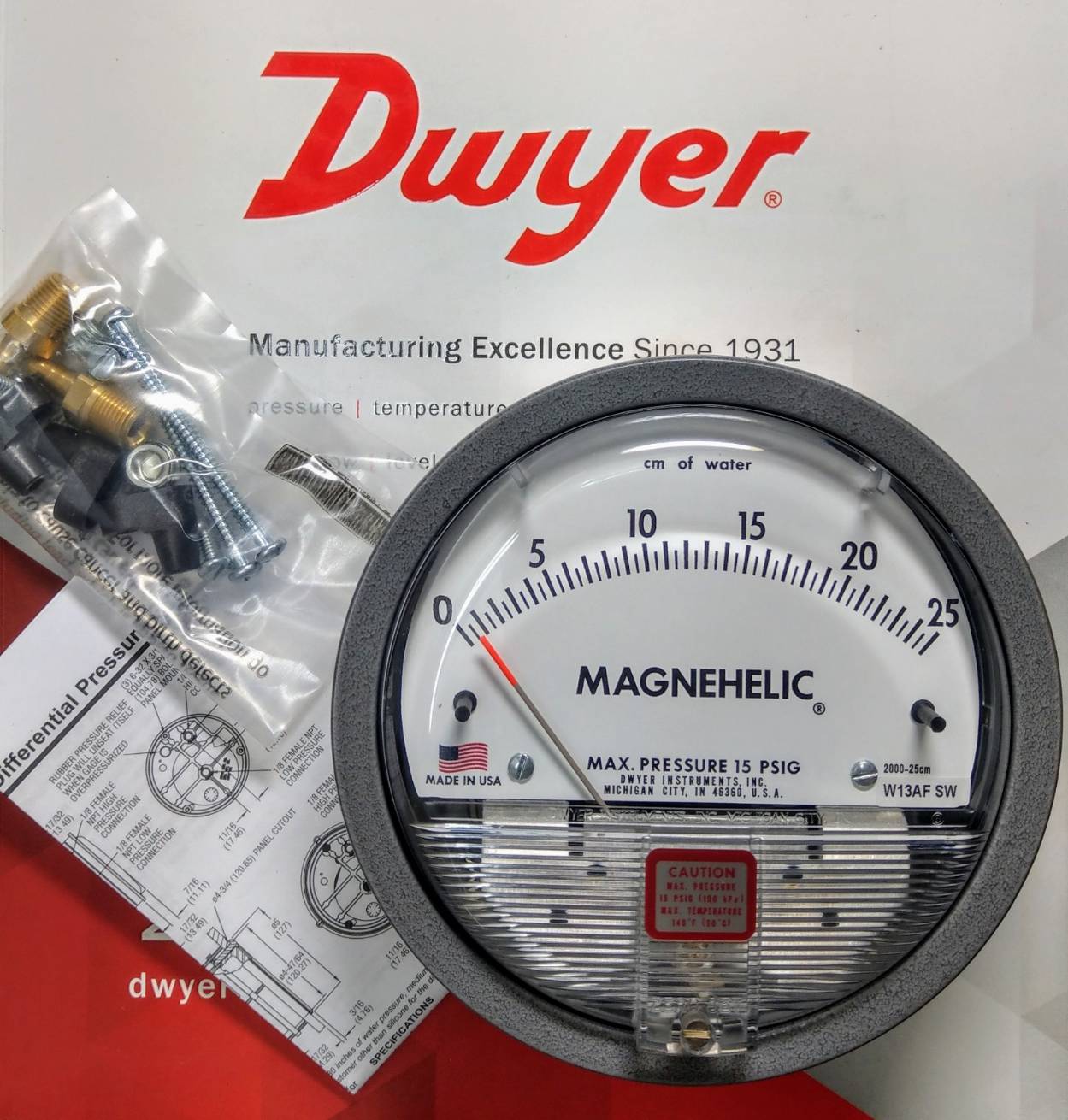 差壓錶 2000-25CM