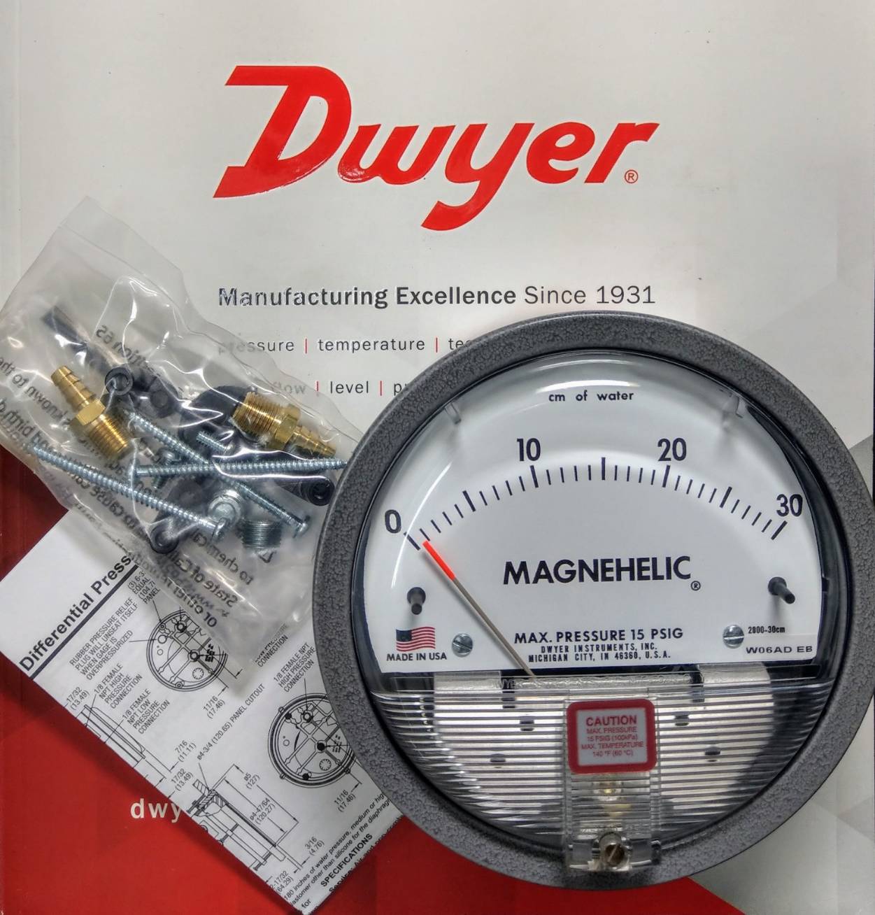 差壓錶 2000-30CM