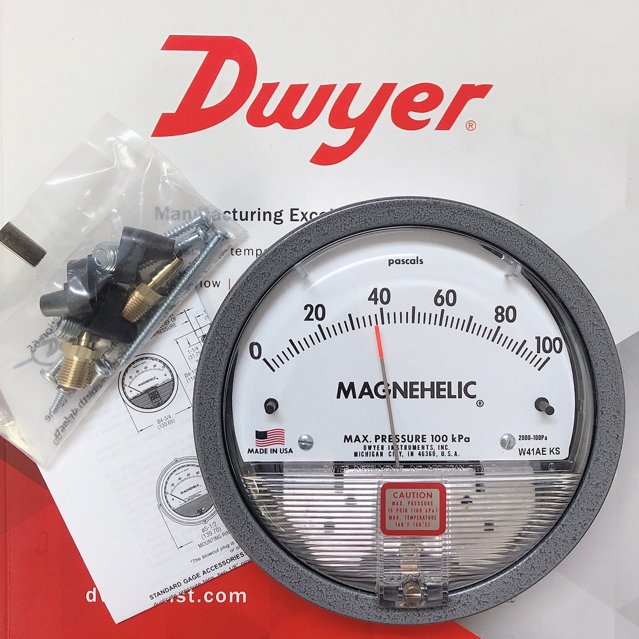 差壓錶 2000-100PA