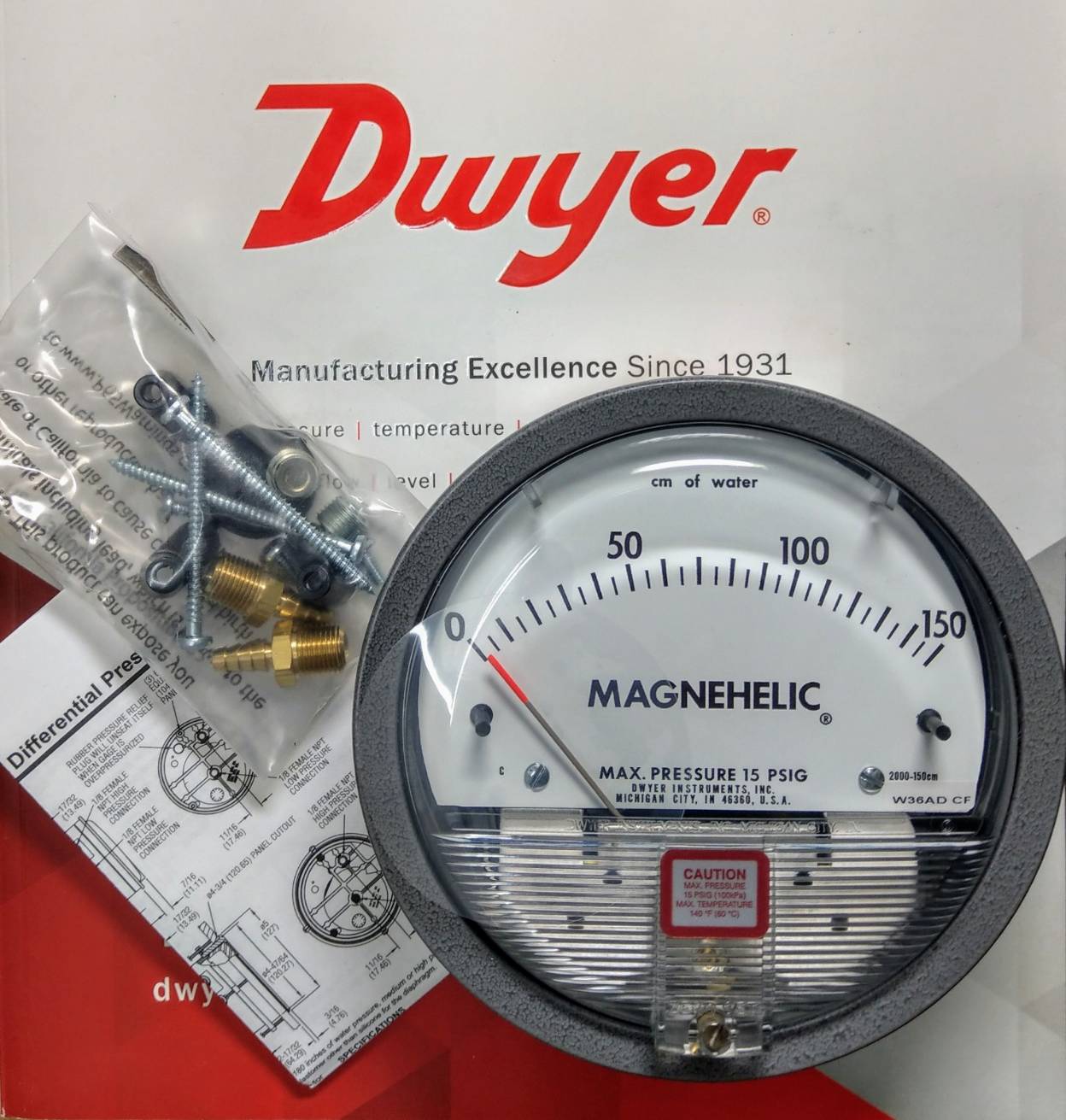 差壓錶 2000-150CM