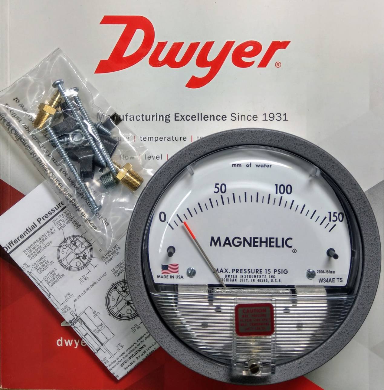 差壓錶 2000-150MM