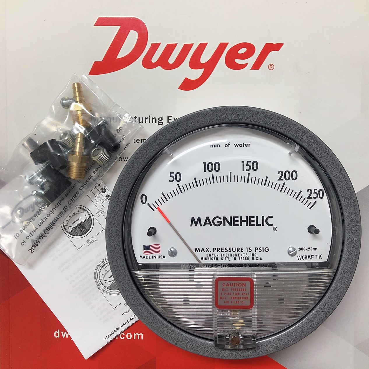差壓錶 2000-250MM
