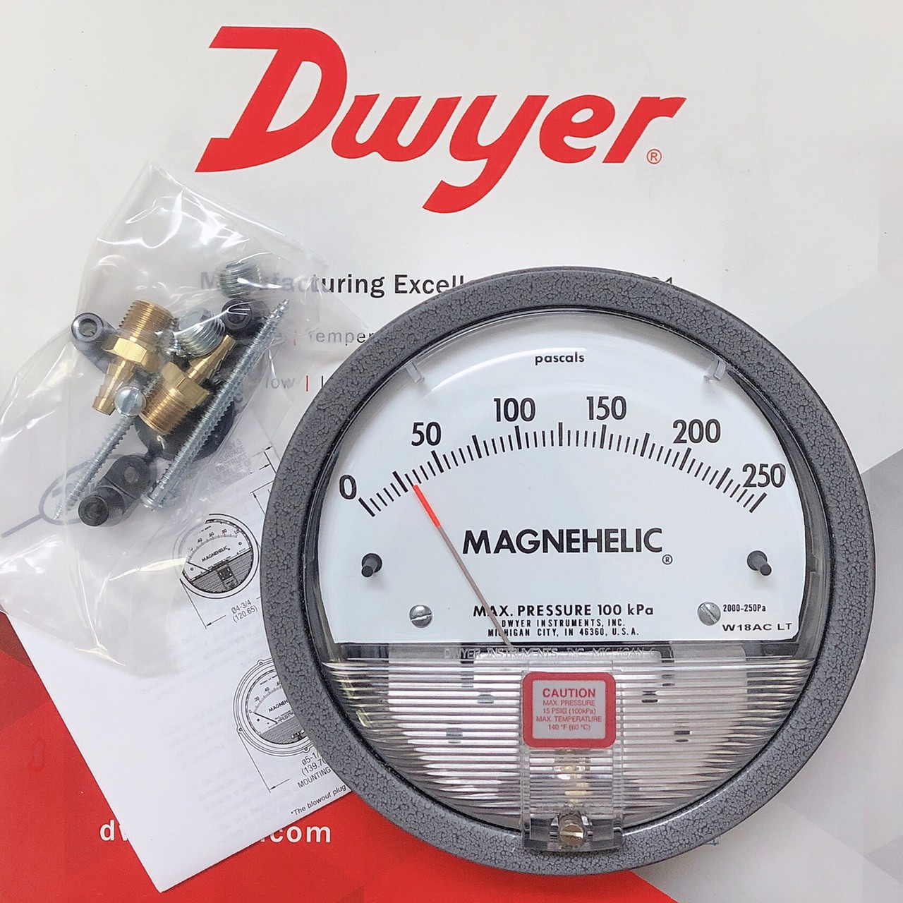 差壓錶 2000-250PA