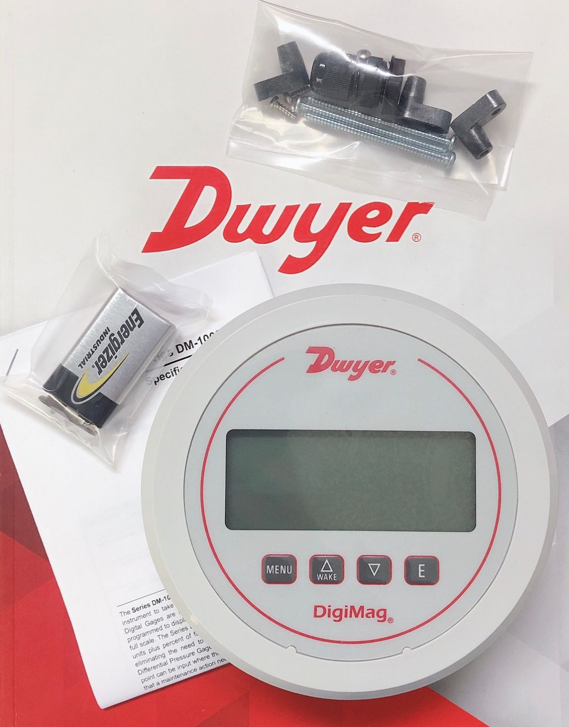 數位式差壓錶 DM-1108