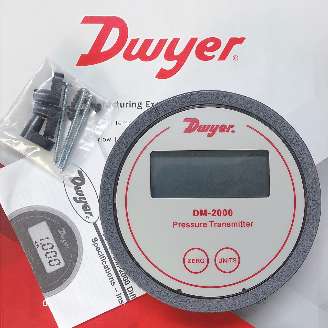 數位式差壓傳送器 DM-2102-LCD