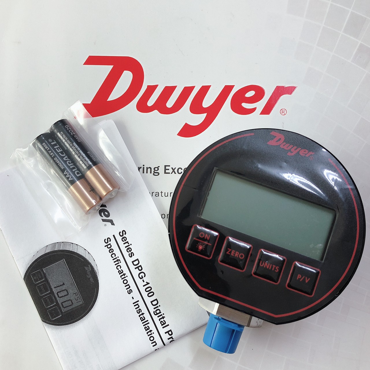 數位式壓力錶 DPG-107