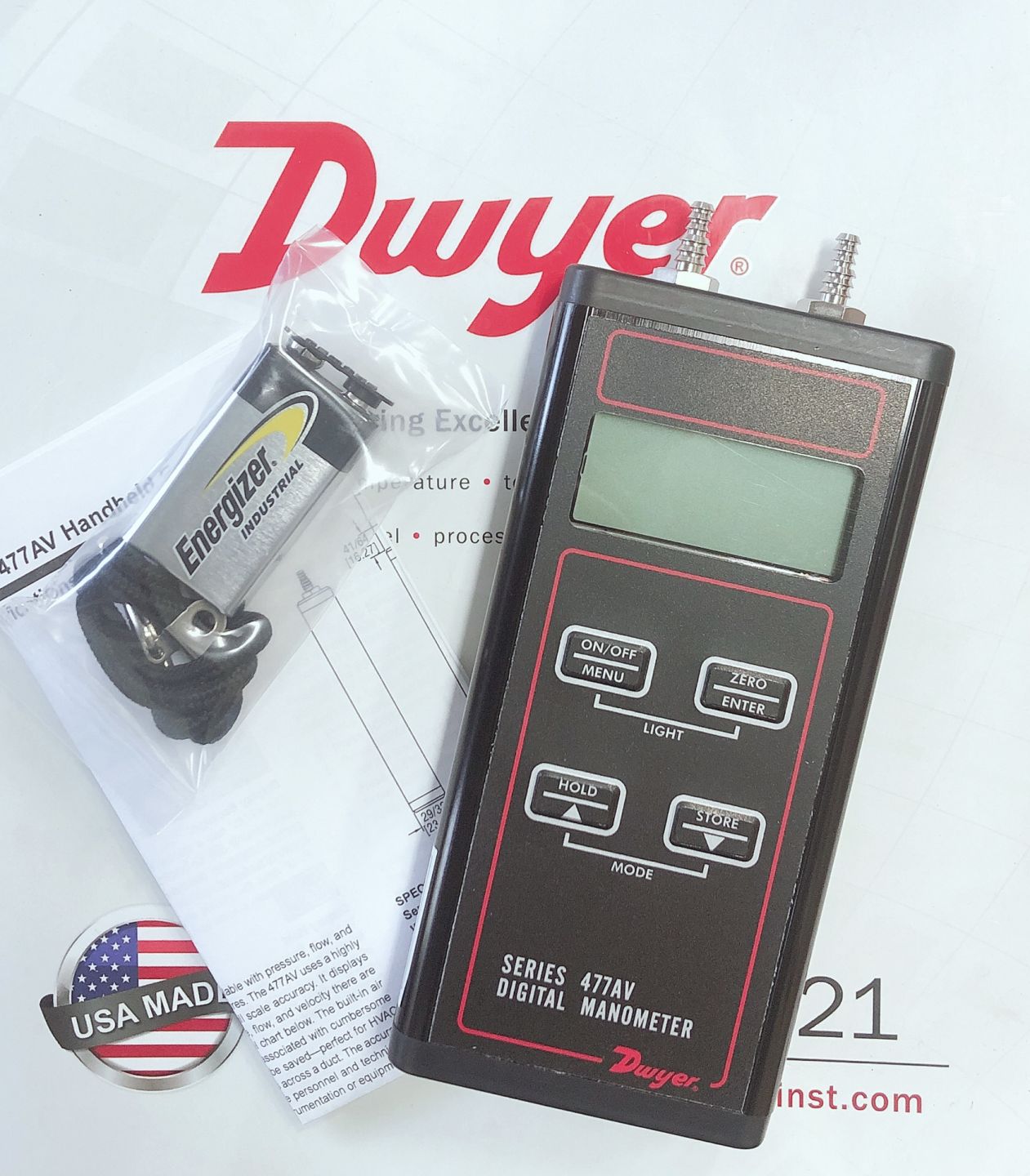 手持式數位壓力錶 477AV-1