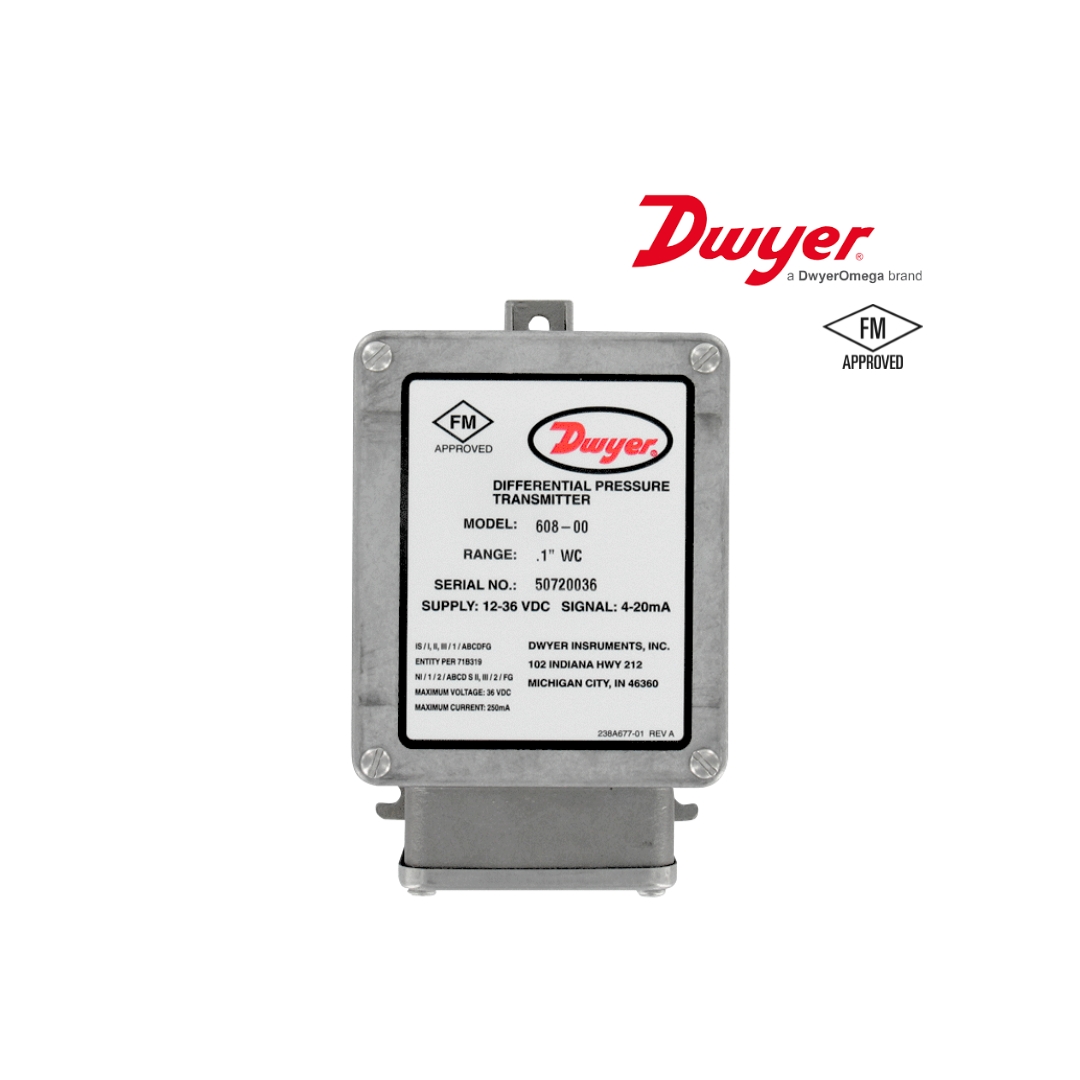 608系列 本安型差壓傳送器