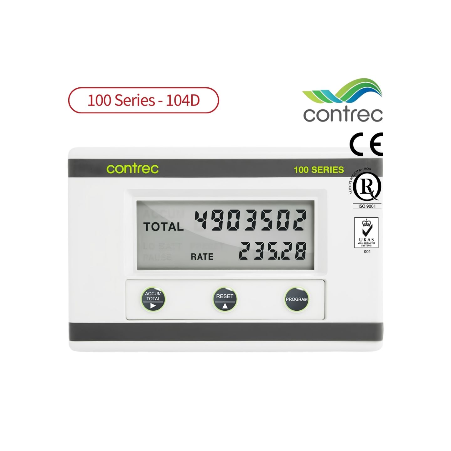104D 現場安裝速率累加器 [迴路供電]