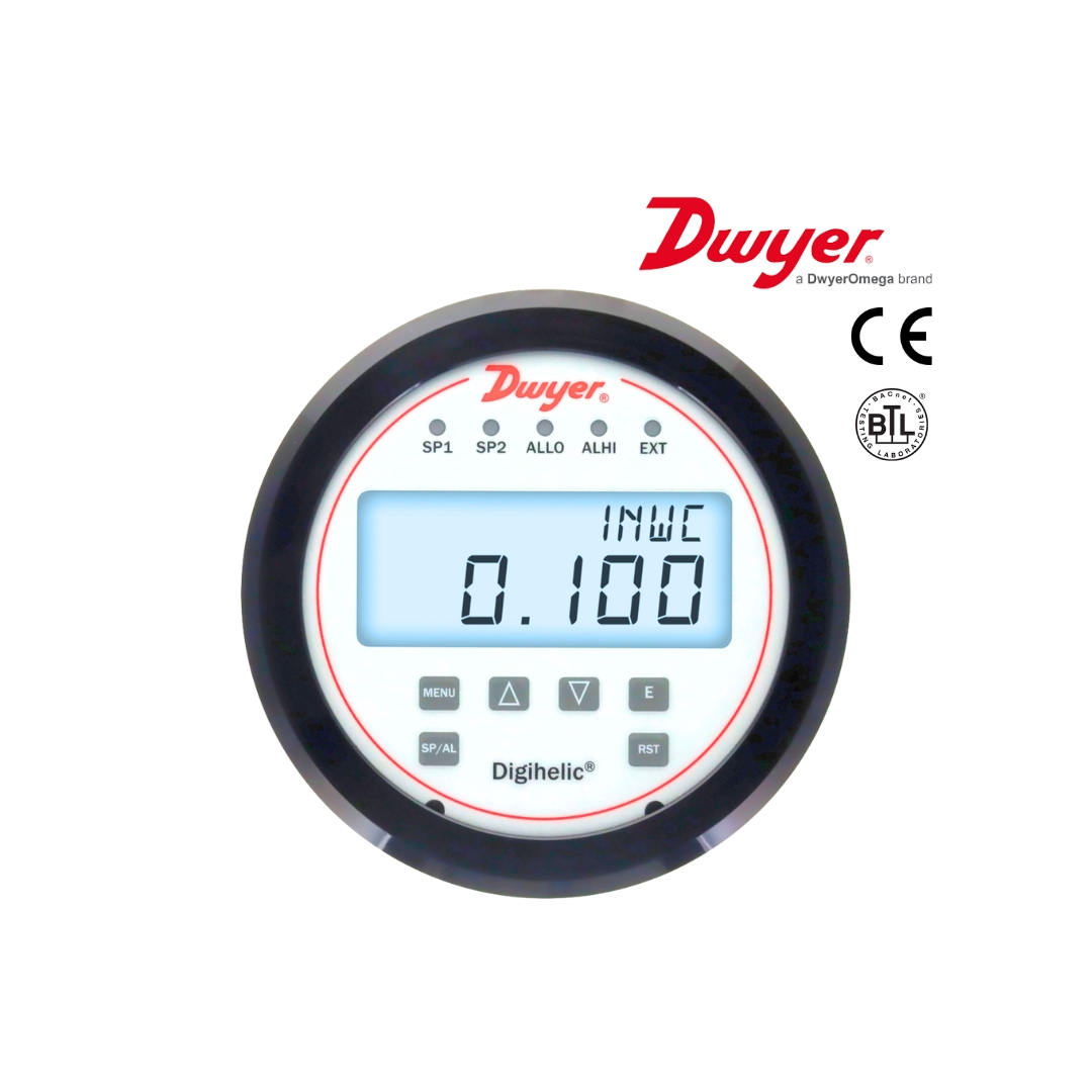 DHC系列 數位式差壓控制器 可支援BACnet MS/TP or Modbus® RTU(RS-485).