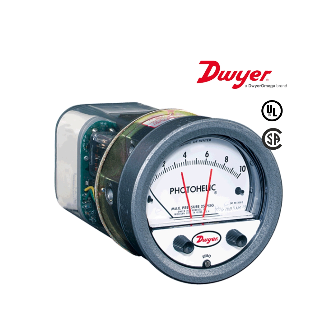 A3000系列 Photohelic®光電差壓開關