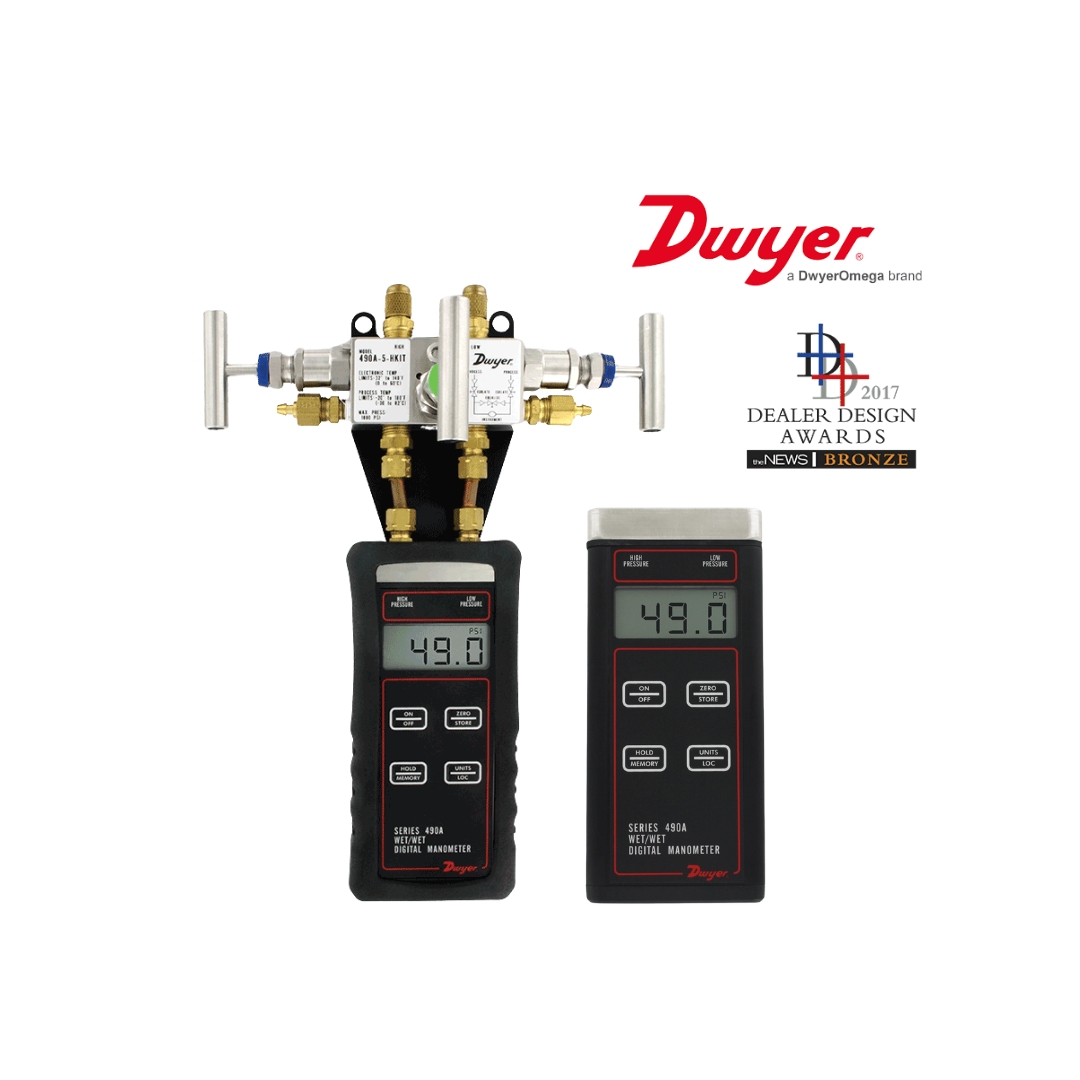 490A系列 水用數位式壓力錶