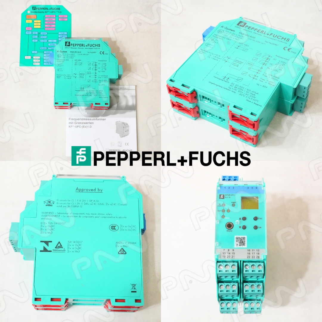 頻率電壓電流轉換器 P+F-KFU8-UFC-EX1.D